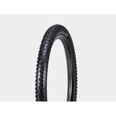 Bontrager XR4 Team Issue TLR MTB Tire, black, full view.