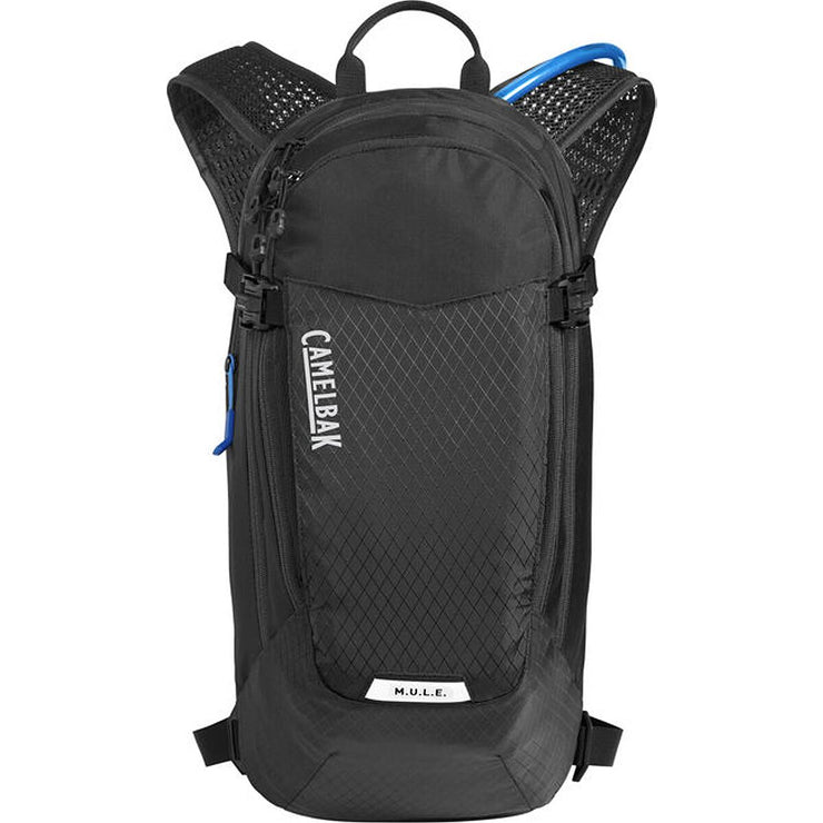 Camelbak Women's M.U.L.E. 12 100oz, Charcoal/Black, Front View