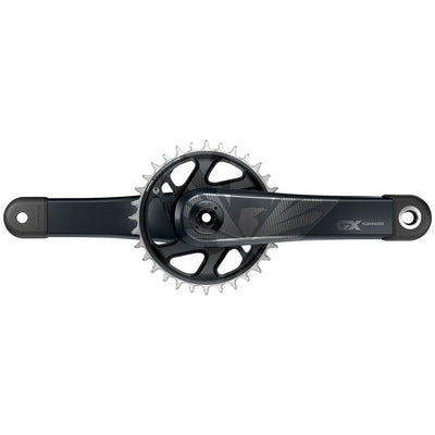 SRAM GX Eagle Carbon Boost Crankset - 175mm, 12-Speed, 32t, Direct Mount, DUB Spindle Interface, Lunar 