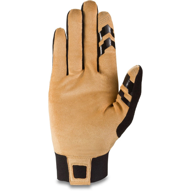 Dakine Covert Mountain Bike Gloves, Black/Tan, Palm View