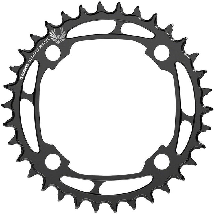 SRAM X-Sync 2 Steel Eagle Chainring - 34T, 104mm Bolt Circle Diameter full view