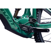 2023 Pivot Shuttle LT RIDE SLX/XT 29, Northern Lights Green, cable routing view.
