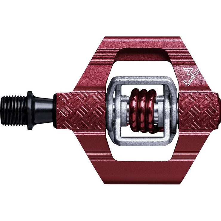 Crankbrothers Candy 3 Pedals dark red full view