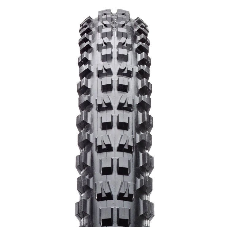 Maxxis Minion DHF 26 x 2.50WT 3C/EXO/TR Mountain Bike Tire, top view.