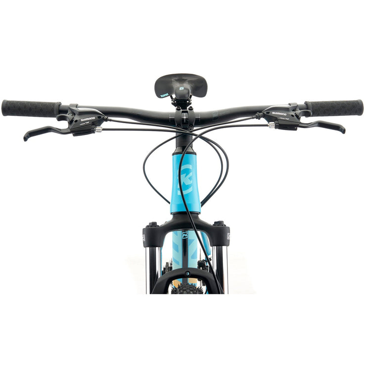 2022 Kona Lana'i, Satin Dirty Cyan w/ Gloss Tropicana Fade Decals, handlebar View