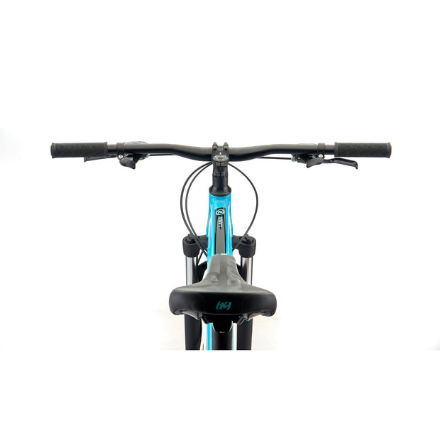 2022 Kona Lana'i, Satin Dirty Cyan w/ Gloss Tropicana Fade Decals, top tube View