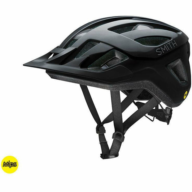 Smith Convoy MIPS Mountain Bike Helmet, Black, Full View