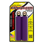 ESI Extra Chunky Silicone Grips - 34mm, Purple, Full View