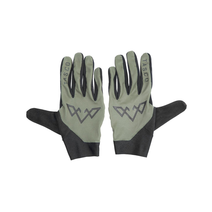 Tasco Fantom Ultralite Cycling Glove sage pair top view