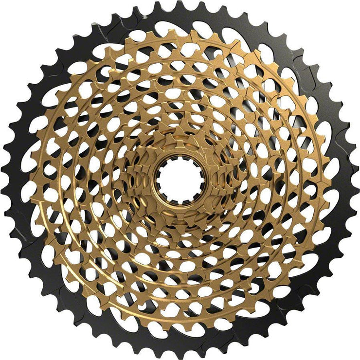 SRAM XG-1299 Eagle 10-50 12 Speed Cassette Gold  full view