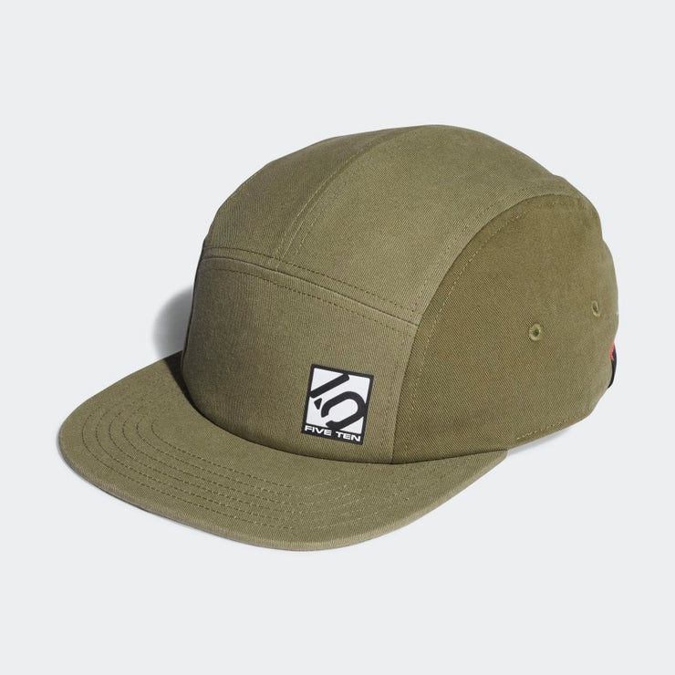 Five Ten 5-Panel Cap, Olive, Front View