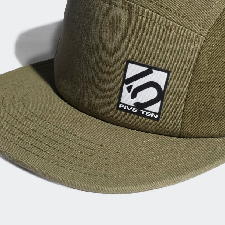 Five Ten 5-Panel Cap. Olive, View Five Ten logo