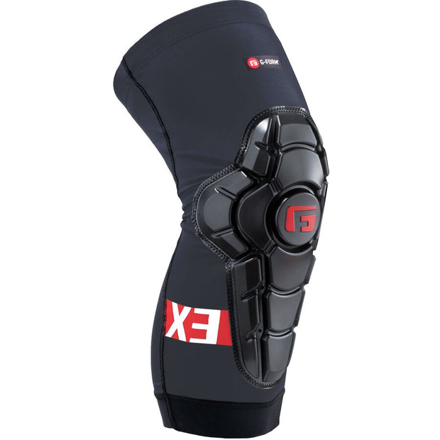 G-Form Pro X3 Knee/Shin black single front view