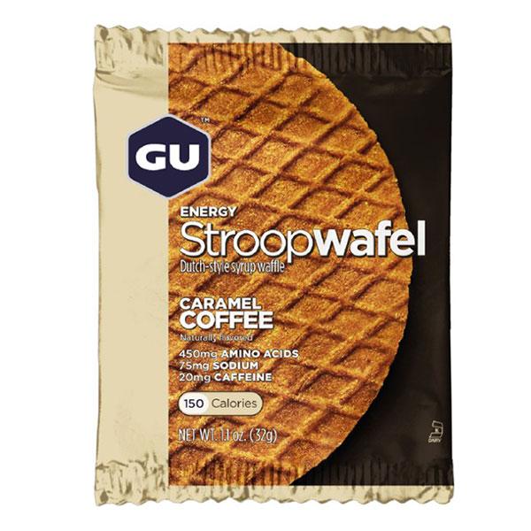 Gu Stroopwafel caramel coffee full view