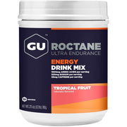 GU Roctane Energy Drink Mix - 12 Serving Canister, Tropical Fruit, Full View