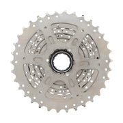 Shimano Claris CS-HG50 Road Bike Cassette - 8-Speed, 11-30t, back view.