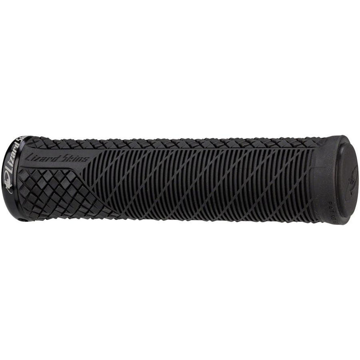 Lizard Skins Charger Evo Grips - Jet Black, Lock-On, Full View