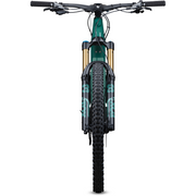 2023 Pivot Shuttle LT RIDE SLX/XT 29, Northern Lights Green, head on view.