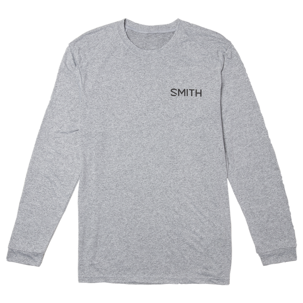 Smith Sonar Long Sleeve Shirt gray front view