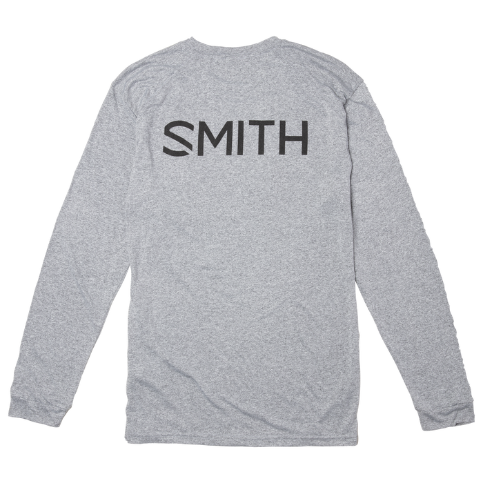Smith Sonar Long Sleeve Shirt gray back view