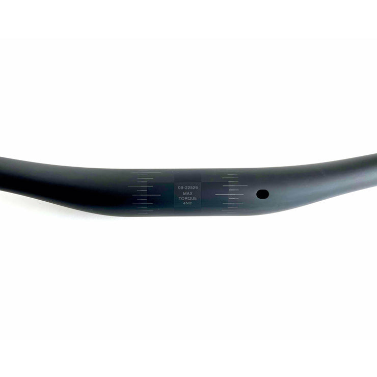 Santa Cruz 20mm Rise x 800mm Carbon Di2 Riser Bar, Di2 port view