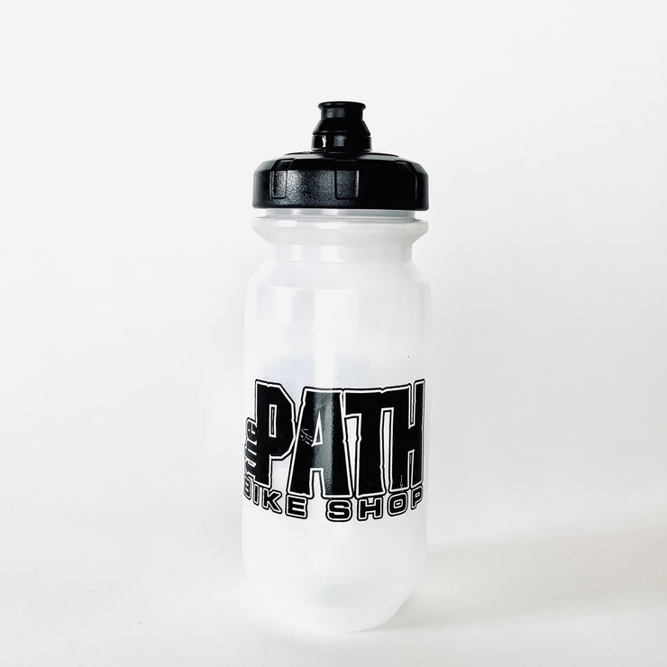 Giant Taunik Path Water Bottle, 21oz, Clear/Black, Full View