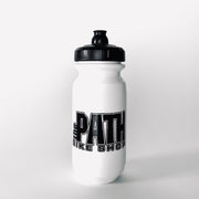 Path Water Bottle, 21oz, White/Black, Full View