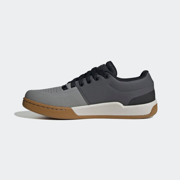 Five Ten Men's Freerider Pro Shoe, grey three / bronze strata / core black, side view.