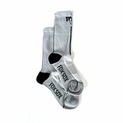 Fox Transfer Coolmax 7" Socks, Gray, Full View