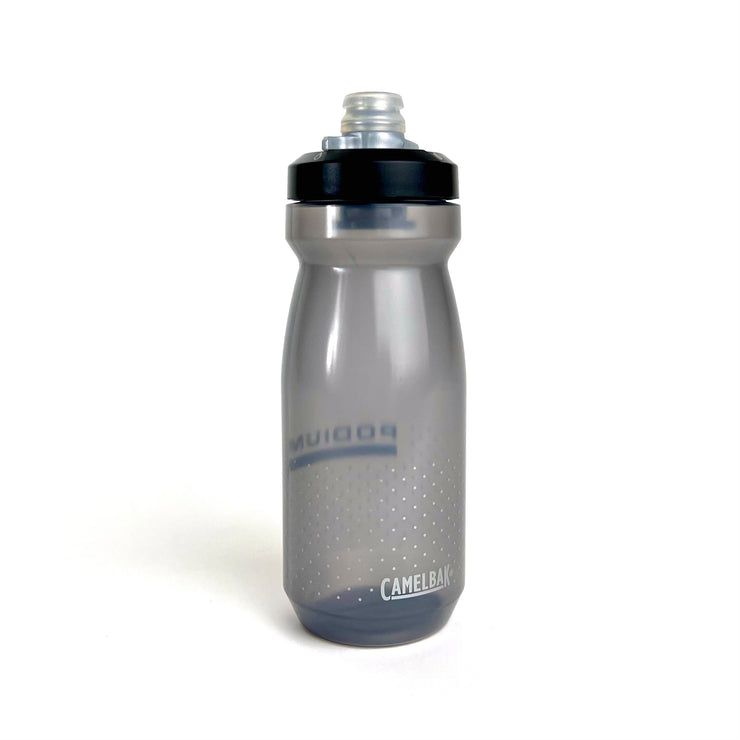 Camelbak Podium Water Bottle, Smoke, 21oz, Camelback Logo View