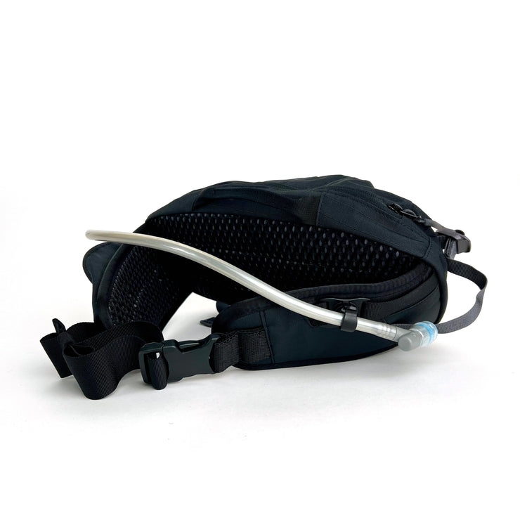 Path Hot Laps 5L Hip Pack, Black, Back View