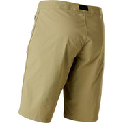 Fox Women's Ranger Mountain Bike Shorts with Liner, brk, back view.