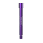 OneUp Components Fox Floating Axle - 15 x 110mm, purple, full view.