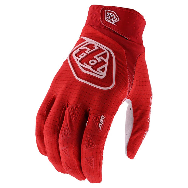 Troy Lee Designs Youth Air Glove, red, full view.