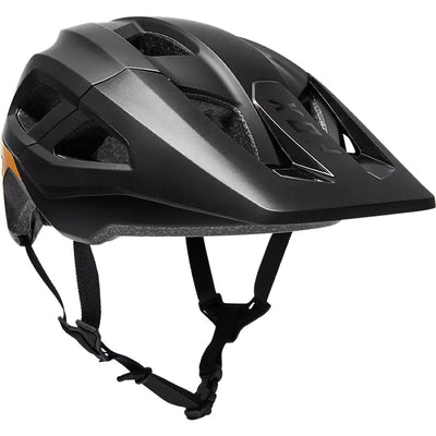 Fox Mainframe Trvrs Mountain Bike Helmet, black, full view.