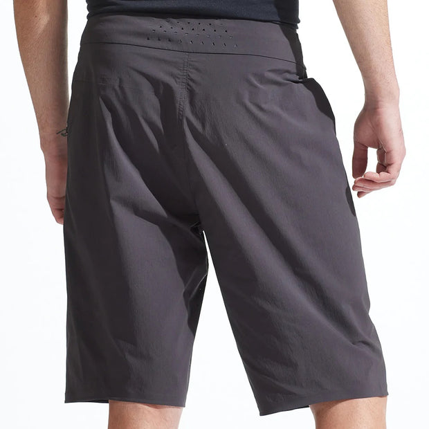 Pearl Izumi Summit Pro Shell Mountain Bike Shorts, black, back view on model.