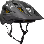 Fox Speedframe Camo Helmet, camo grey, full view.