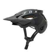 Fox Speedframe Camo Helmet, camo grey, side view.