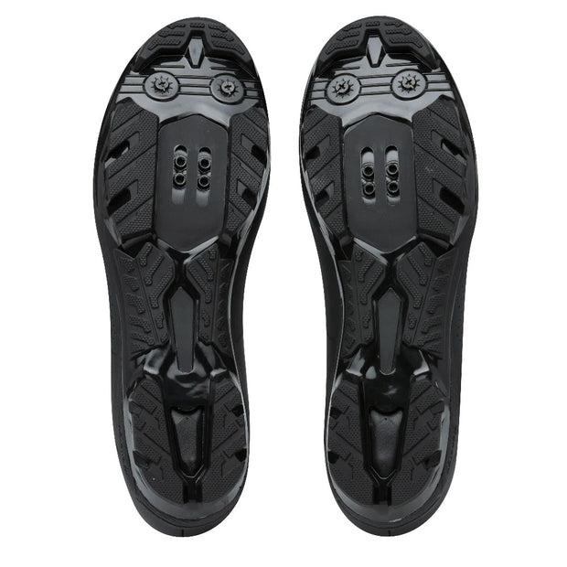 Pearl Izumi Expedition Men's Mountain Bike Shoe, phantom, bottom view.