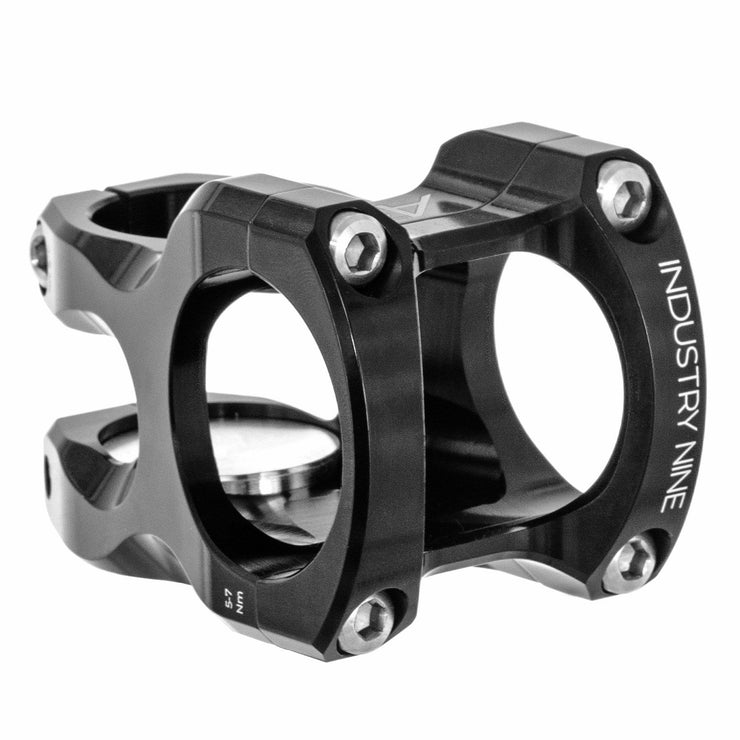 Industry Nine A318 Stem, Black, Full View