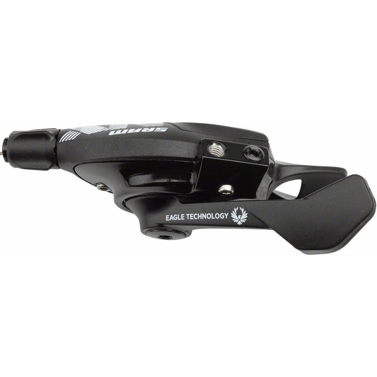 SRAM NX Eagle 12-Speed Trigger Shifter with Discrete Clamp, Black, Full View