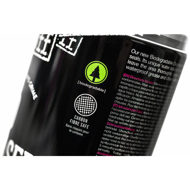 Muc-Off Water-soluble Bio Degreaser - 500ml Aerosol, view of "biodegradable" logo