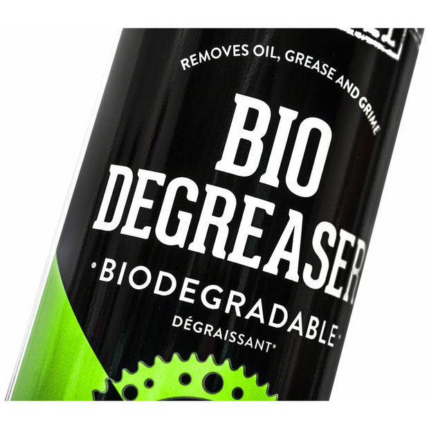 Muc-Off Water-soluble Bio Degreaser - 500ml Aerosol, closer view of logo