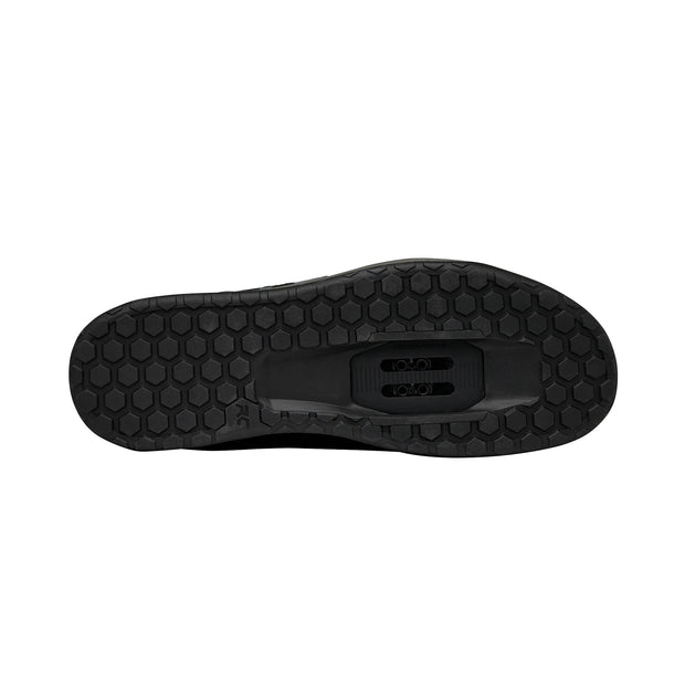 Ride Concepts Men's Hellion Clipless Shoe, Black/Charcoal, view of clipless port