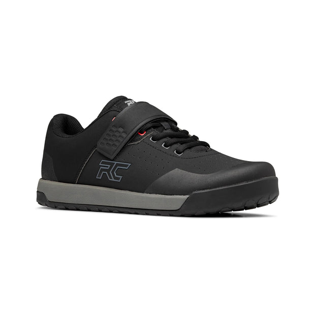 Ride Concepts Men's Hellion Clipless Shoe, Black/Charcoal, side view