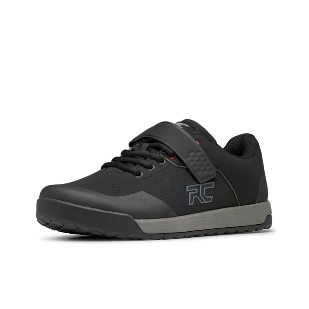 Ride Concepts Men's Hellion Clipless Shoe, Black/Charcoal, side view