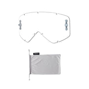 Smith Fuel V.1 Max Goggles, Frame Color: Indigo/Iris, Lens Color: Green Mirror, Includes spare clear lens and microfiber goggle bag, Full View