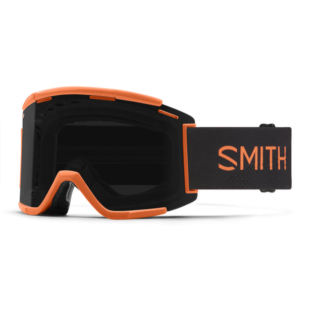 Smith Squad XL MTB Goggles, black and orange, Full View