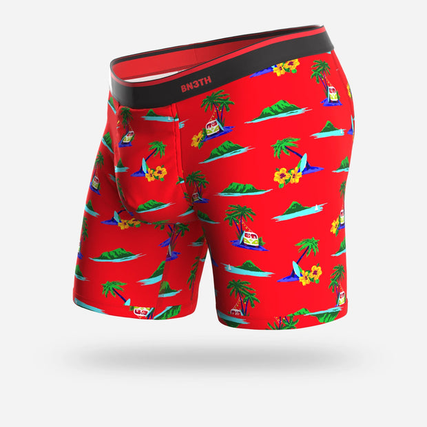 BN3TH Classic Boxer Brief, Aloha Red, Full View