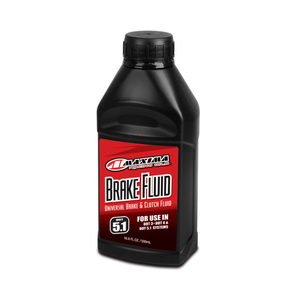 Maxima Racing DOT-5.1 Brake Fluid, 16.9oz front view